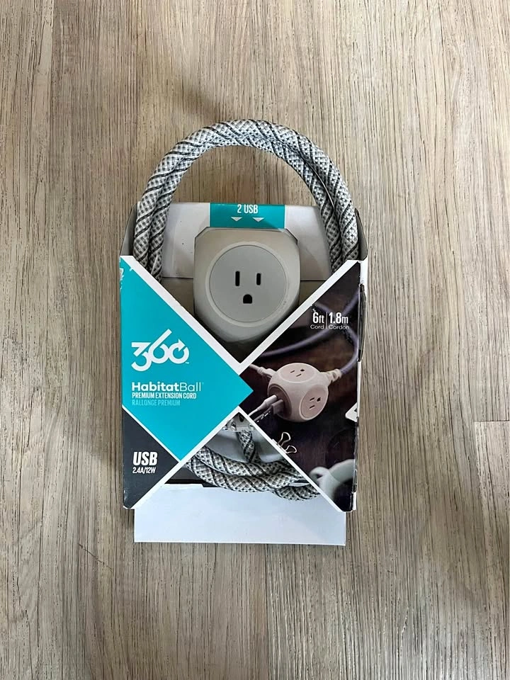 360 Electrical HabitatBall Home Extension Cord
