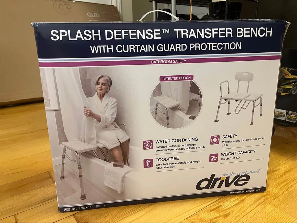 Shower Transfer Bench for Elderly