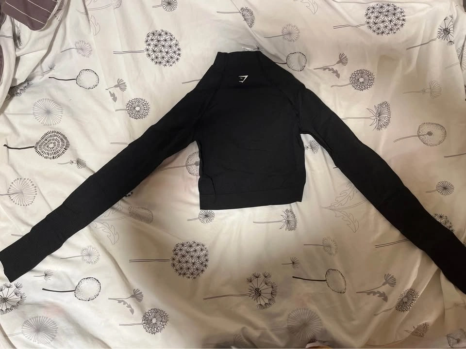 Gymshark - long sleeve cropped top - XSmall - photo 2