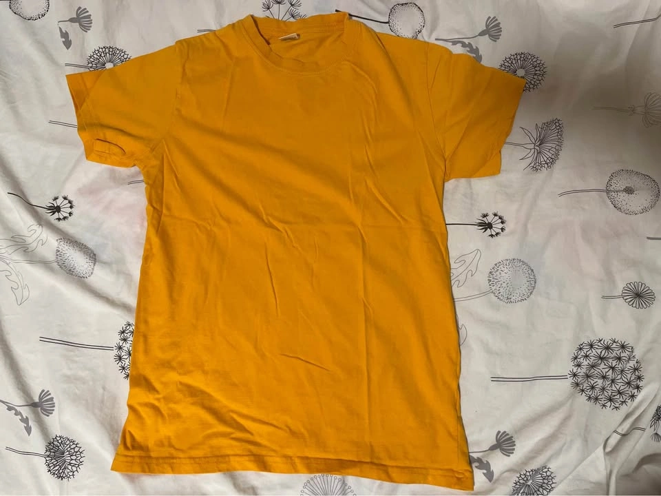 3 Yellow/Orange Shirts (2 small, 1 large) - photo 3