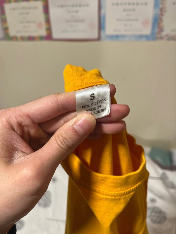 3 Yellow/Orange Shirts (2 small, 1 large) - photo 4