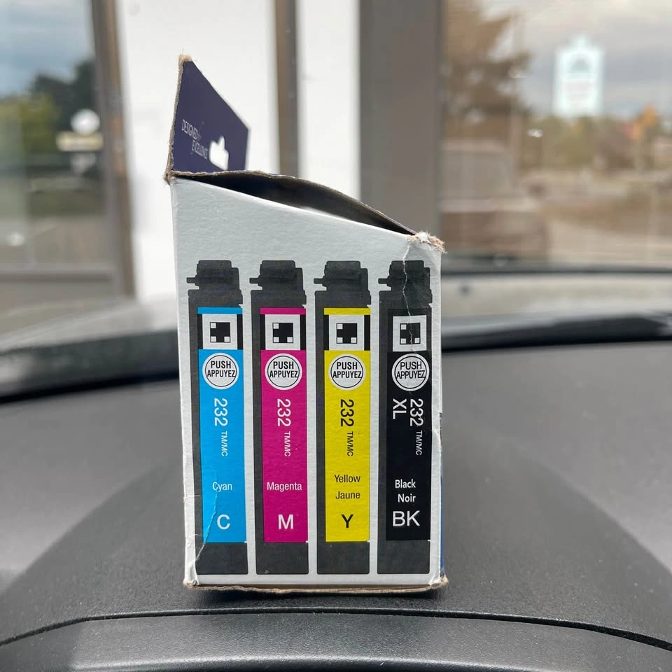 Epson 232 Genuine Ink Cartridge XL Black and Color Combo - photo 5