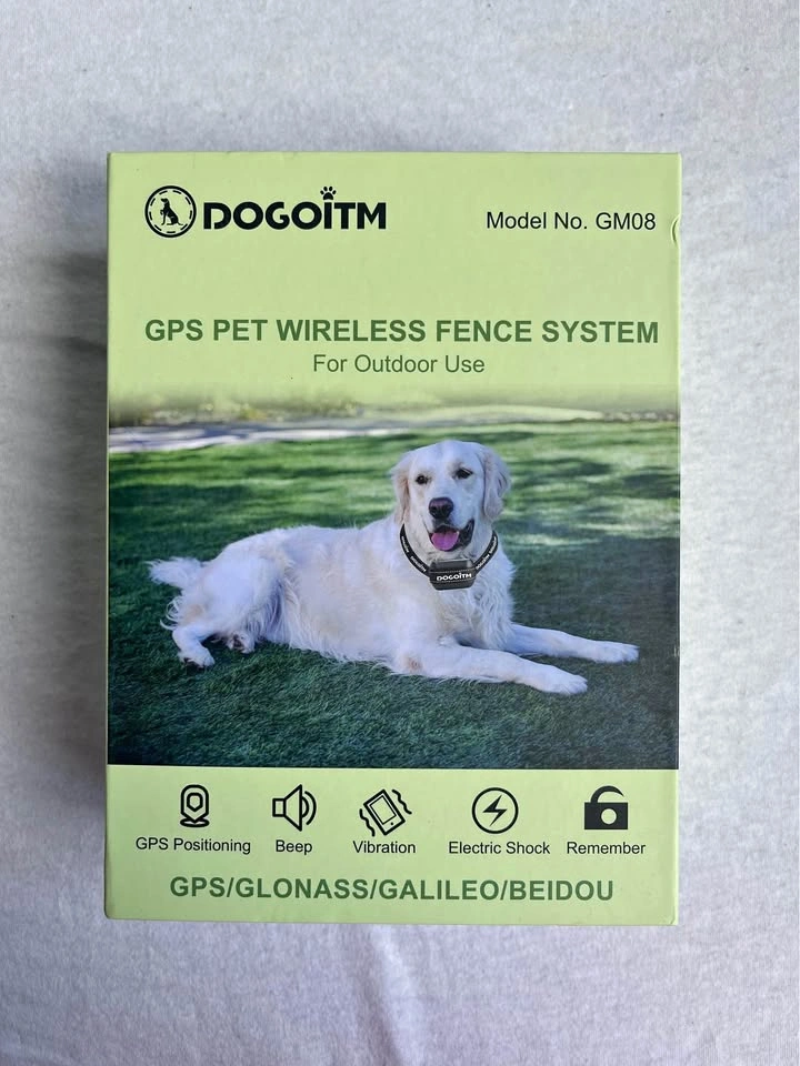 GPS Dog Collar - Wireless Fence System for 2 Dogs