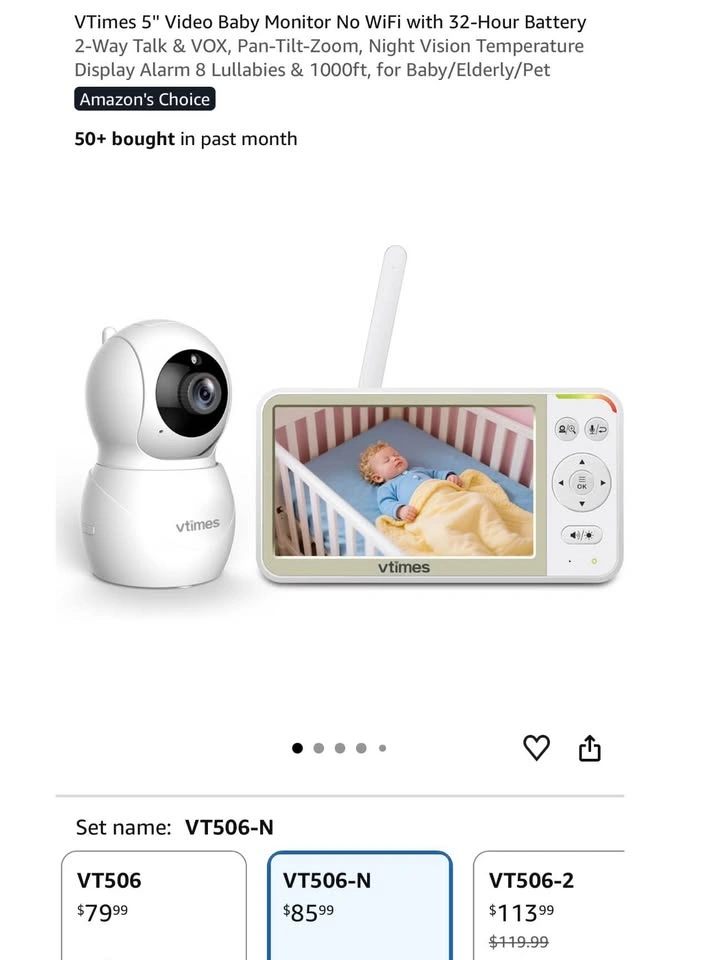 Baby Video Monitor - No Wifi - Read Description Please - photo 2
