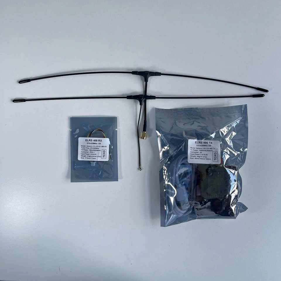 ELRS 400MHz Long Range FPV Drone RC Kit – 1000mW TX + RX