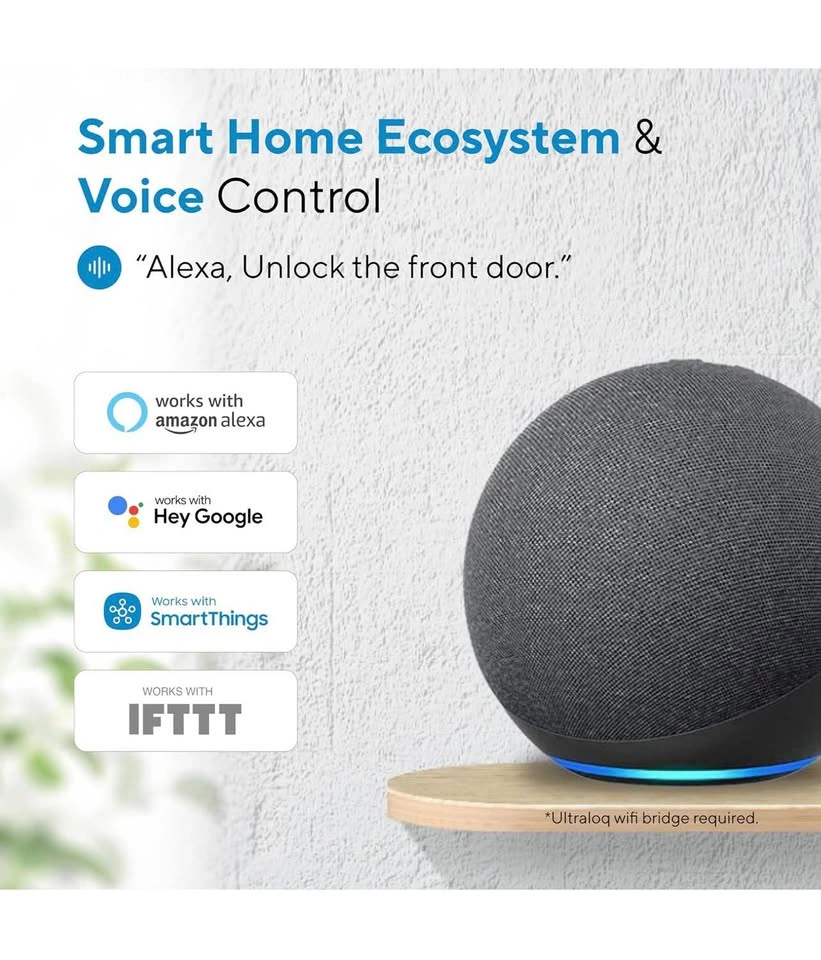 Smart Home Door Lock - App, Alexa, Google, Keypad - NEW - photo 5