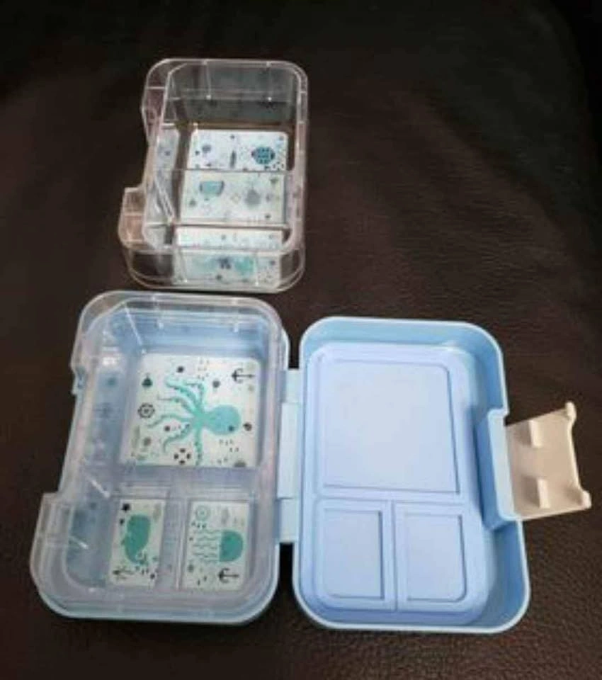 Munchbox Munchi snack LUNCH / BENTO BOX: blue storm + extra free - photo 2
