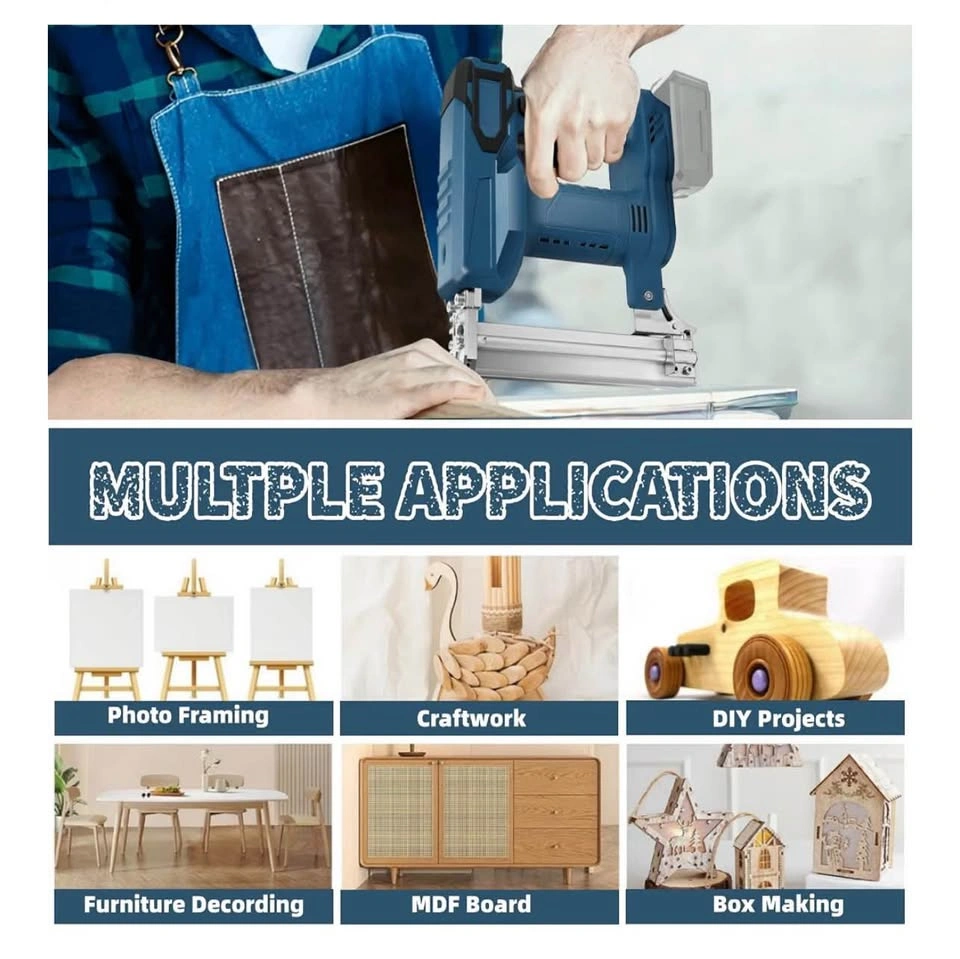 Cordless Brad Nailer and Stapler - photo 4