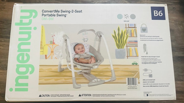 INGENUITY COVERT ME BABY SWING