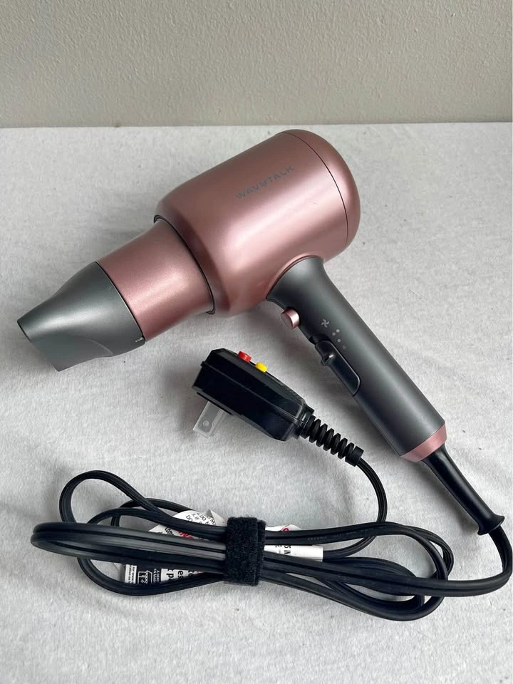 Hair Dryer - with Comb Nozzle, Concentrator, & Diffuser