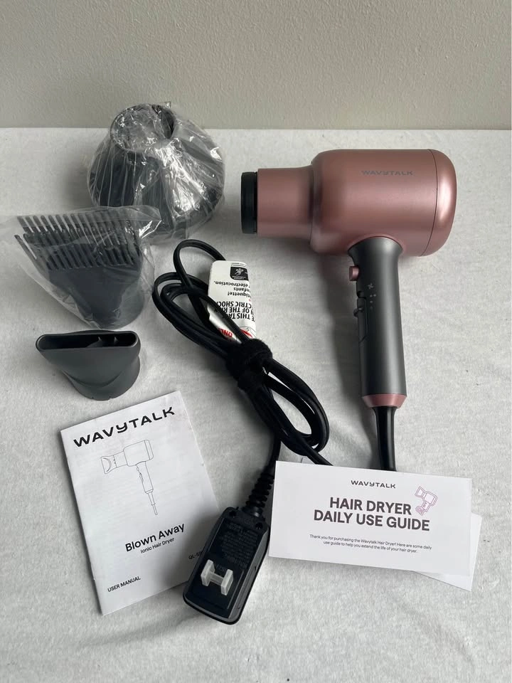 Hair Dryer - with Comb Nozzle, Concentrator, & Diffuser - photo 2