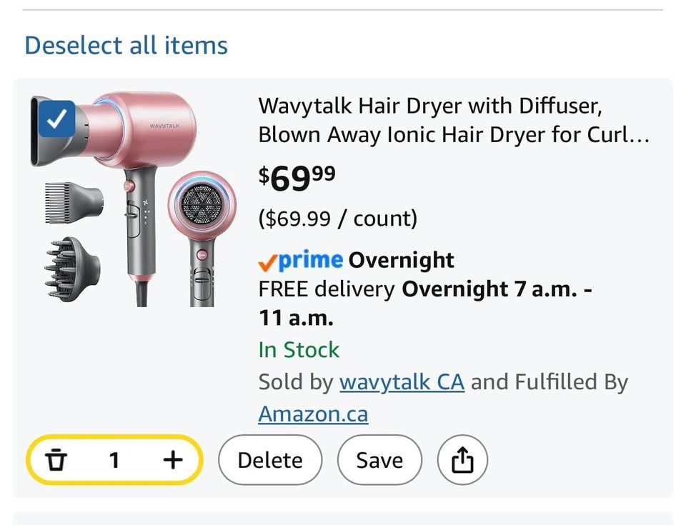 Hair Dryer - with Comb Nozzle, Concentrator, & Diffuser - photo 4