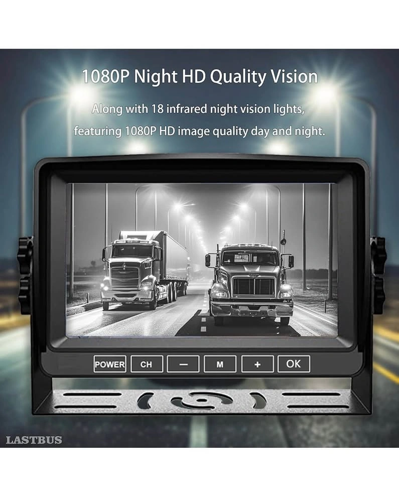 Wireless Backup Camera - 4 channel 1080p 7 inch screen - photo 4
