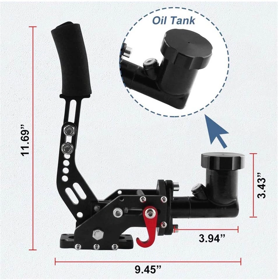 NEW Universal Hydraulic Handbrake Lever with Oil Reservoir - photo 4
