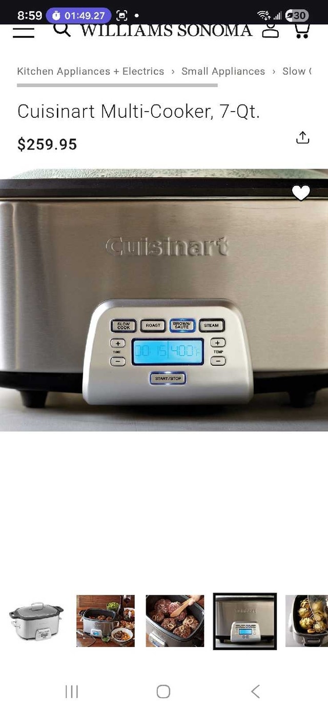 Cuisinart Multi-Cooker, 7-Qt. - photo 2