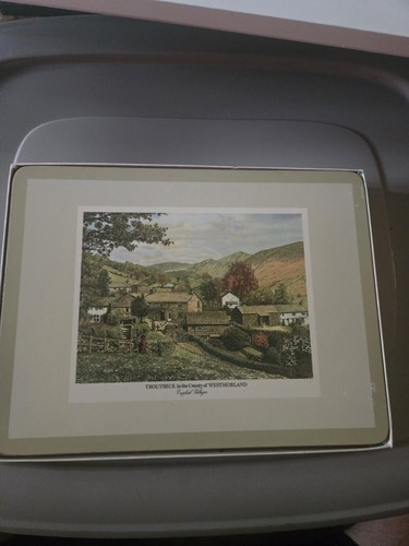 Vintage Pimpernel Placemats Set of 6 - English Villages - photo 2