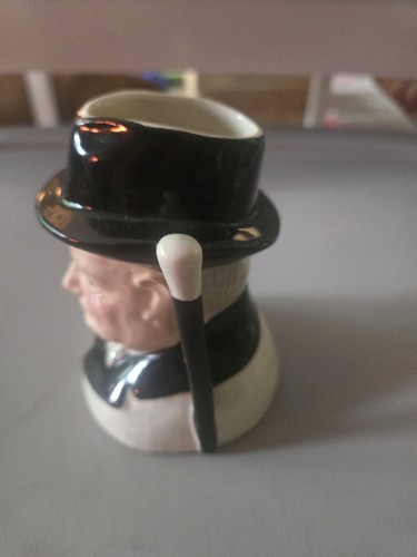 Vintage Sylvac Churchill Character Jug 4476 Toby Mug 4.5" - photo 3