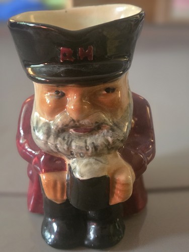 Vintage Crown Devon Chelsea Pensioner Toby Jug