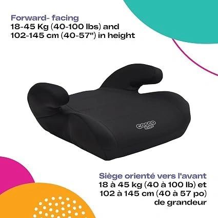Kids Topside Lightweight Backless Booster Car Seat - New - photo 2