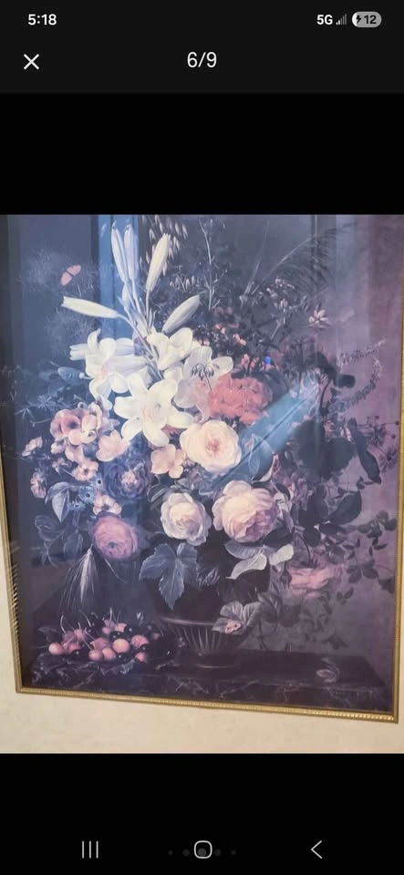 Magnificent Vintage Ren-Wil Floral Statement Art – Moving Sale - photo 5