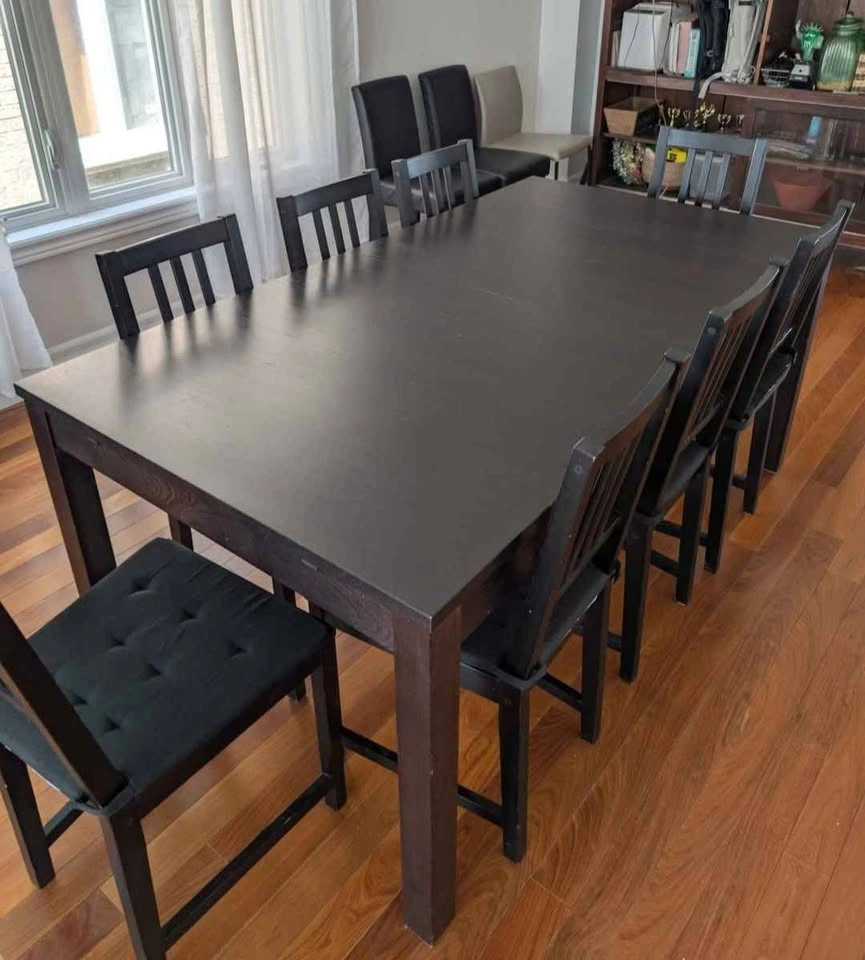 IKEA BJURSTA Extendable Dining Table (no chair) - photo 4