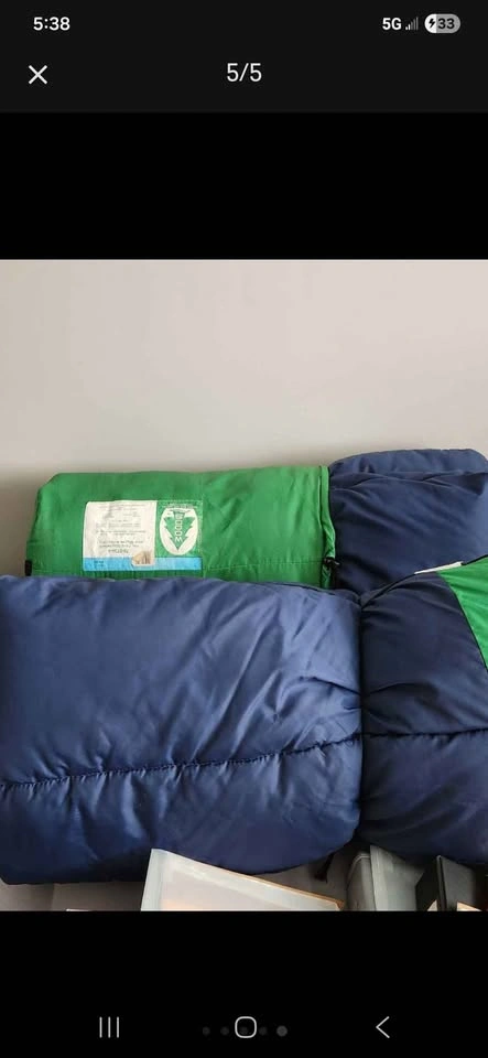 Woods Sleeping Bag – 100% cotton lining, Adult size - photo 4