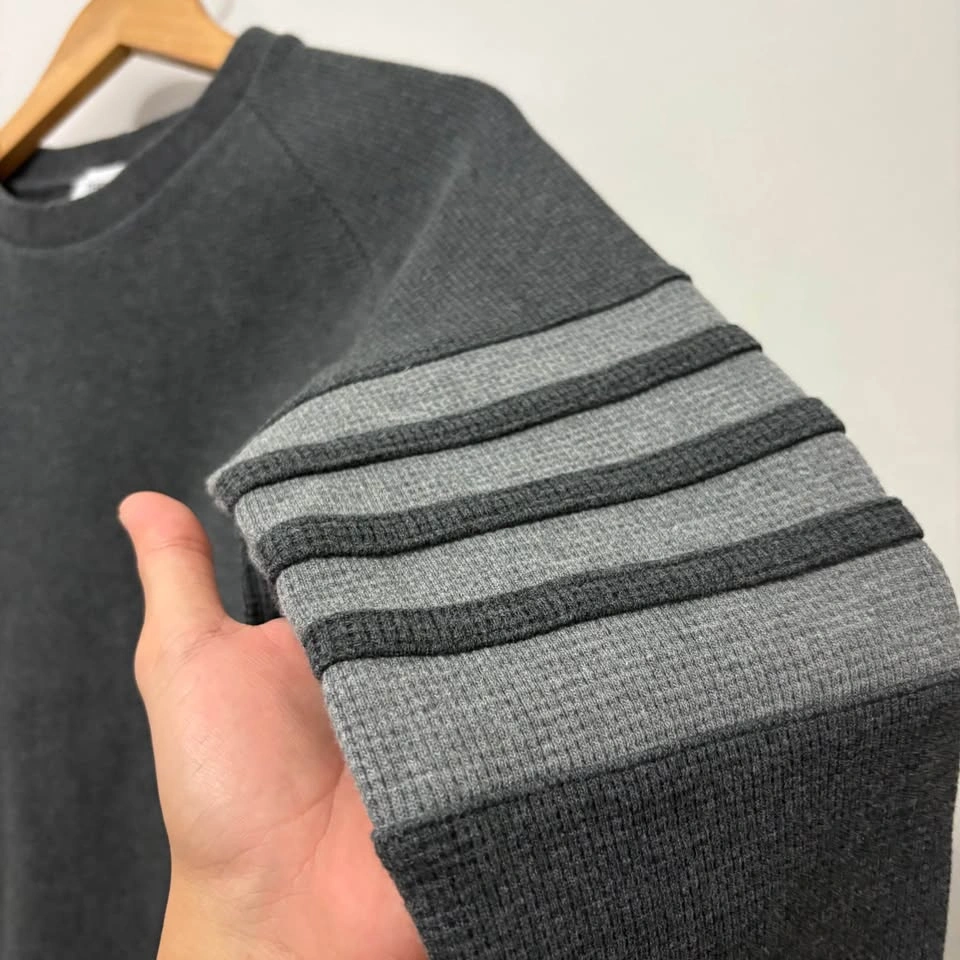 Thom Browne Waffle Knit Sweatshirt - photo 5