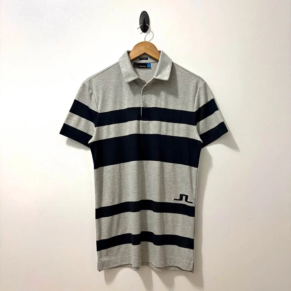 J.Lindeberg Striped Polo Shirt