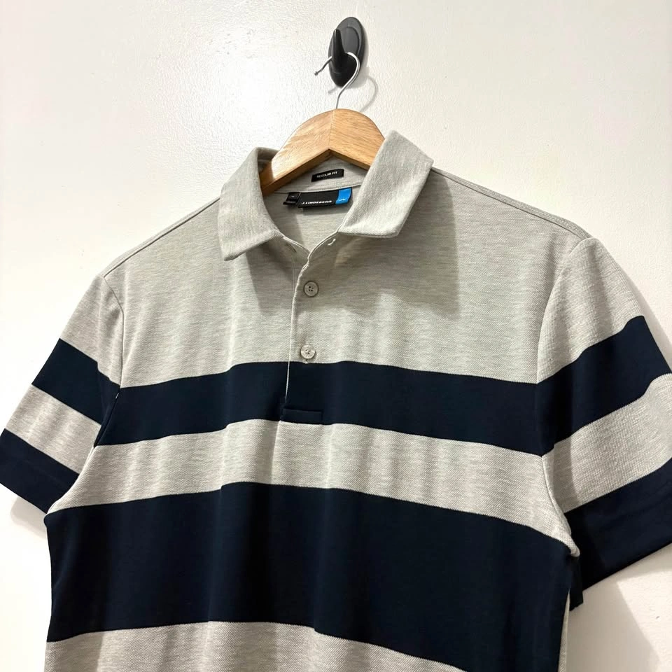 J.Lindeberg Striped Polo Shirt - photo 2