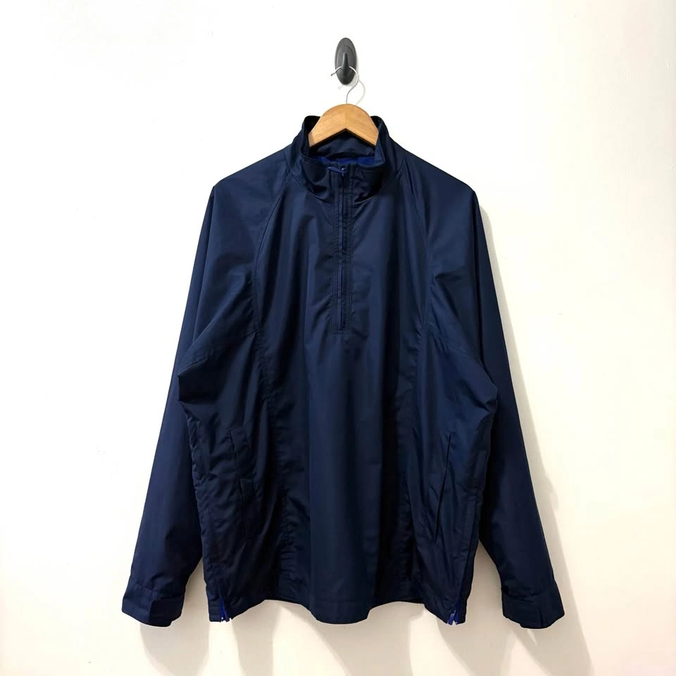 Polo Golf Navy Blue 1/4 Zip Windbreaker Jacket - photo 3