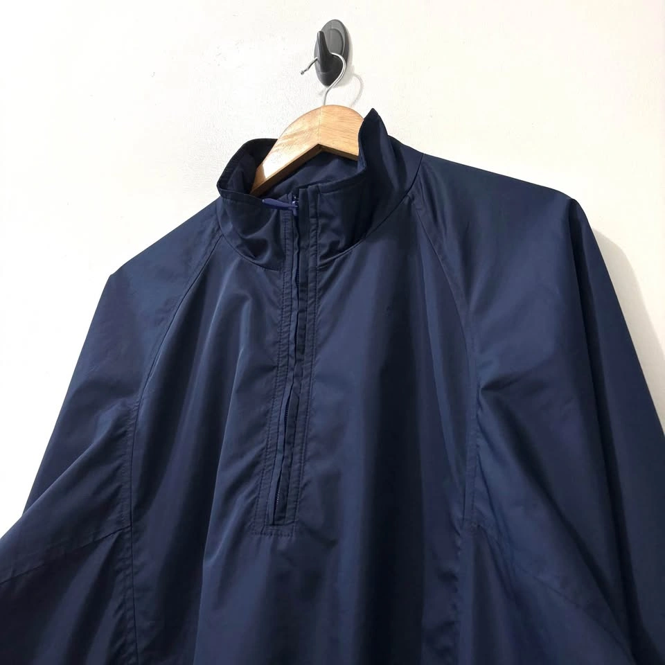 Polo Golf Navy Blue 1/4 Zip Windbreaker Jacket - photo 4