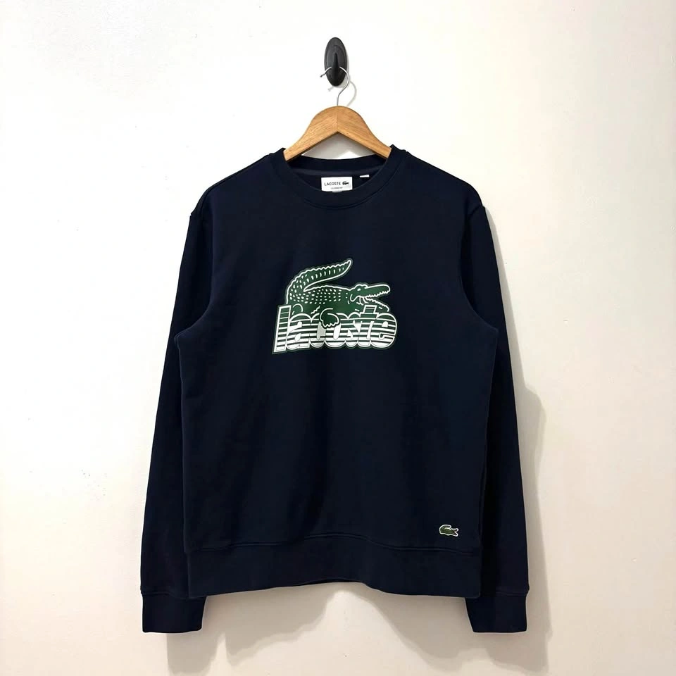 Lacoste Graphic Logo Crewneck Sweatshirt
