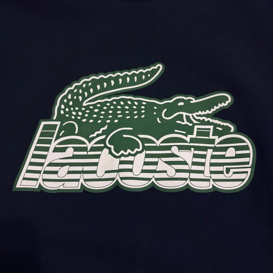 Lacoste Graphic Logo Crewneck Sweatshirt - photo 5