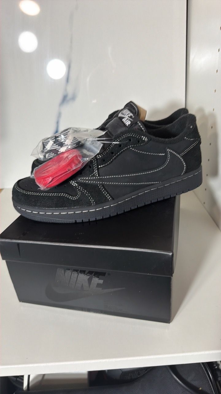 Jordan 1 Retro Low OG SP Travis Scott Black Phantom - photo 3