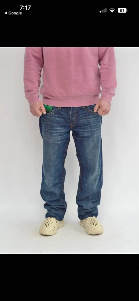 True Religion Blanket Multi Color Pocket Jeans