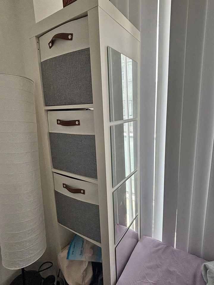 IKEA - white Kallax shelf unit