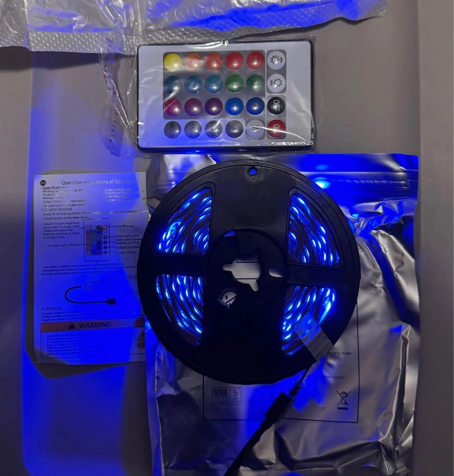 10 meter 32ft LED lights RGB with remote *NEW* - photo 2