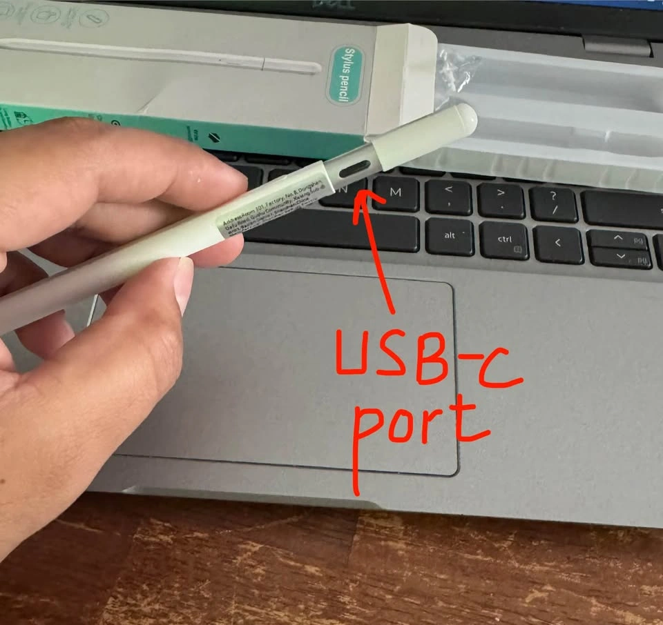 NEW Stylus Pencil for iPad with USB-C Charging - photo 2