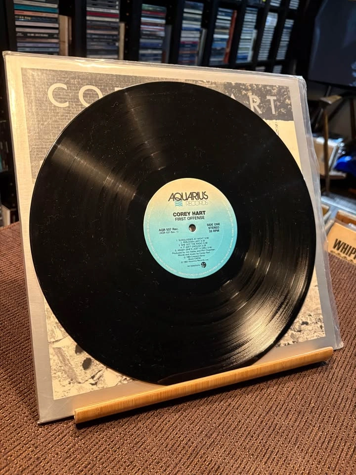 Corey Hart – First Offense Vinyl LP Record (Aquarius Records) - photo 3