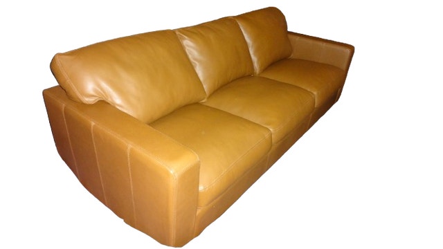 Palliser Genuine Leather Sofa – Brand New – Allegro Amaretto - photo 5