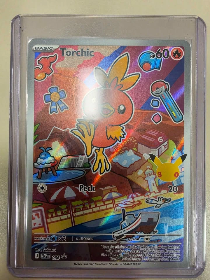 Pokemon Hoenn Starter series 3 partner illustration set - photo 3
