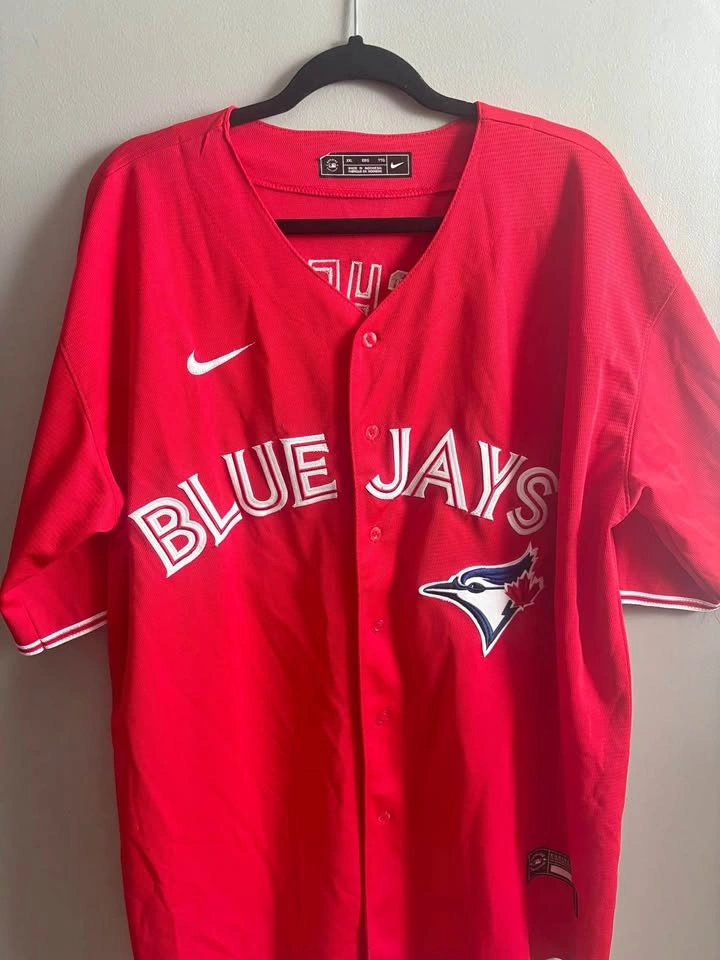Toronto Blue Jays Bichette Red & Jansen Baby Blue Jerseys