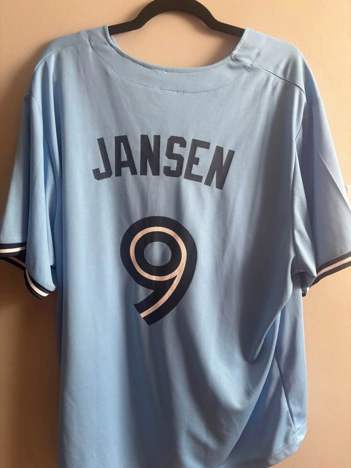Toronto Blue Jays Bichette Red & Jansen Baby Blue Jerseys - photo 4