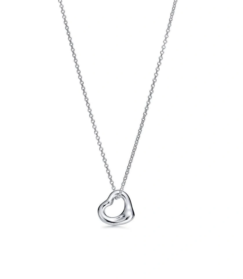 Elsa Peretti Tiffany & Co Open Heart Necklace