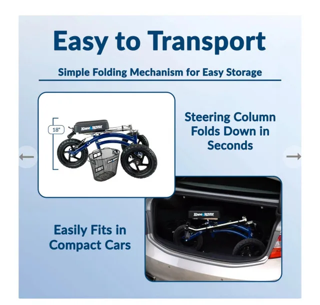 Knee Rover All Terrain Knee scooter / walker image indicator(5)