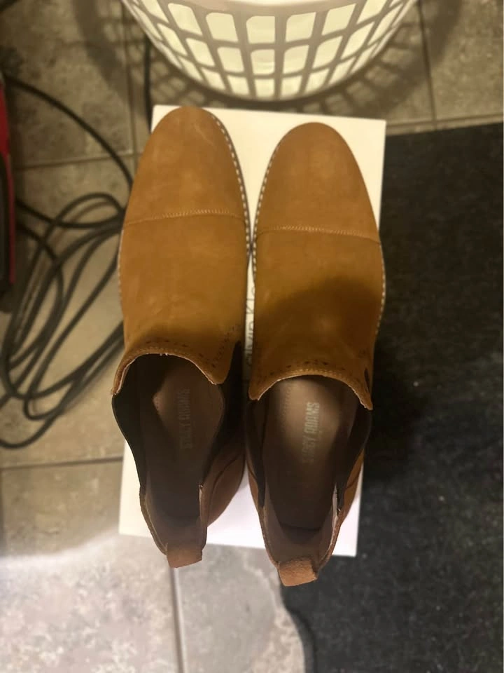 Stacy Adams Amory Tan Suede Chelsea - photo 2