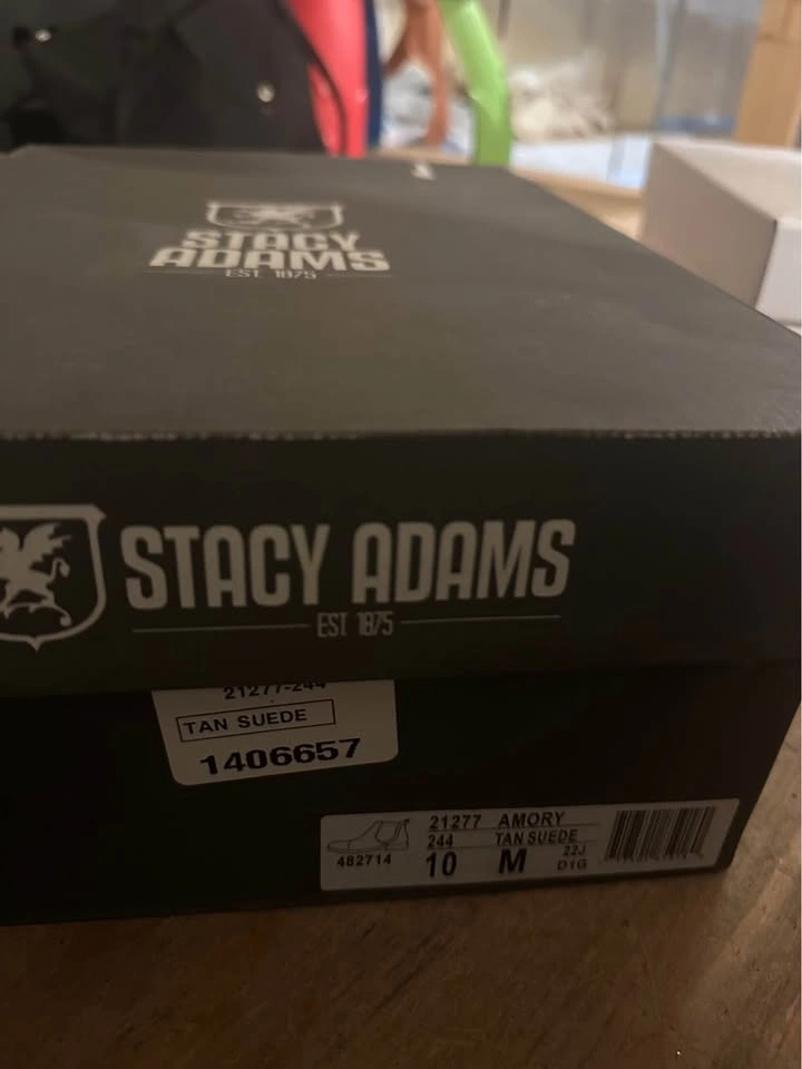Stacy Adams Amory Tan Suede Chelsea - photo 4