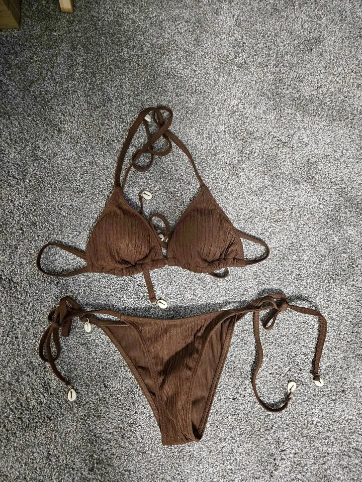 Brown bikini never worn or obo