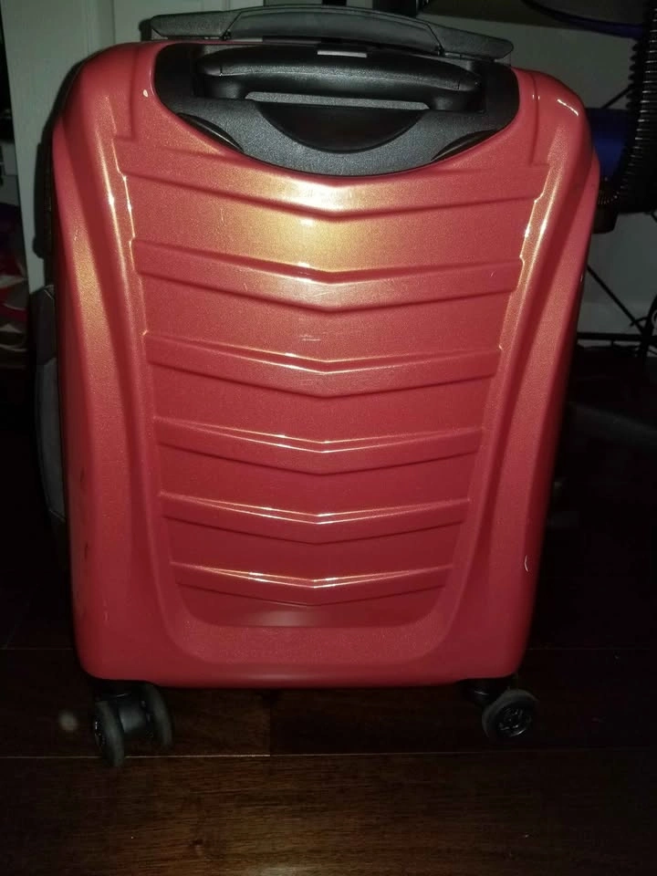 Carry-on Size Suitcase Pink/Orange - photo 3