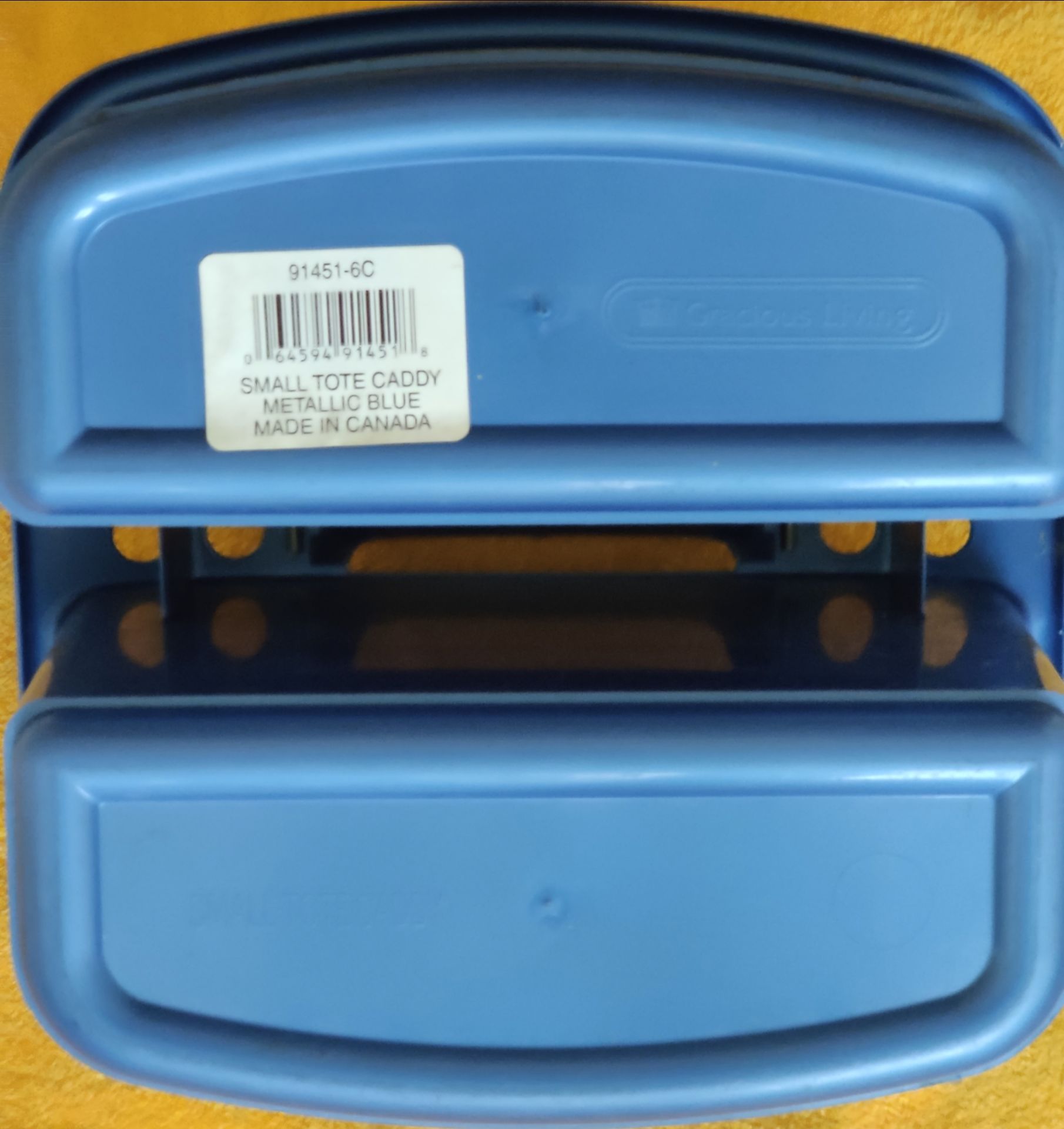 NEW Gracious Living Blue Divided Storage Tray - photo 2